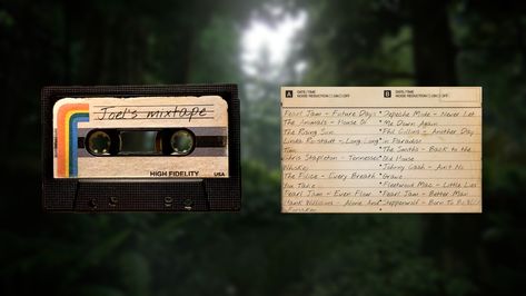 The Last Of Us Cassette, The Last Of Us App Icons, Apocalyptic Aesthetic, Mixtape Cassette, Joel And Ellie, Ready Player One, Edit Aesthetic, Last Of Us, Cassette Tape