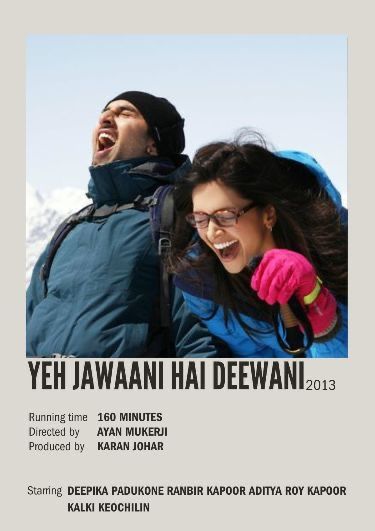 Yeh Jawaani Hai Deewani, Netflix And Chill Tumblr, Old Bollywood Movies, Vintage Bollywood Aesthetic, 90s Bollywood Aesthetic, Movie Hacks, Bollywood Funny, Bollywood Quotes, Iconic Poster