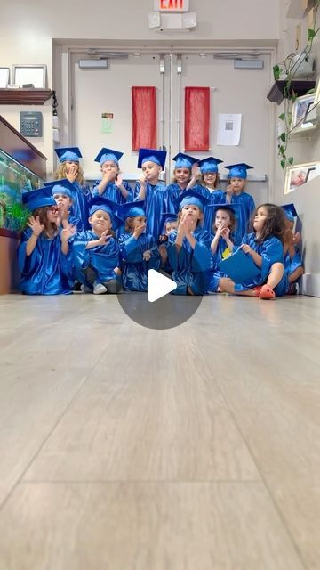 Kinder Graduation Ideas, Kindergarden Graduation, Early Childhood Centre, Reggio Inspired, Preschool Graduation, Kindergarten Graduation, Graduation Photos, Learning Through Play, Preschool Learning