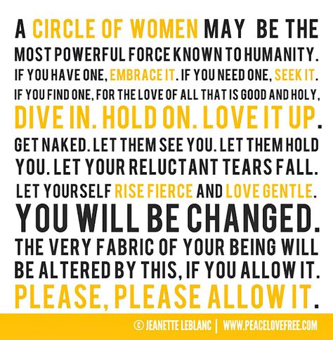 A CIRCLE OF WOMEN - The Militant Baker Tent Quotes, Circle Of Women, Healing Circle, A New Earth, Stone Quotes, Women Healing, Funny Feelings Quotes, Circle Quotes, Wolf Quotes