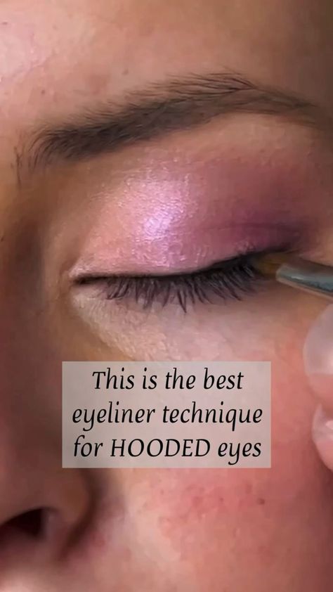 Eye Makeup Tips for Hooded Eyes 😍 Tips For Hooded Eyes, 90's Makeup, Hooded Eyes Makeup, Makeup Hooded Eyes, Makeup For Hooded Eyes, Makeup For Hooded Eyelids, The Best Eyeliner, Eye Makeup For Hooded Eyes, Stunning Eye Makeup