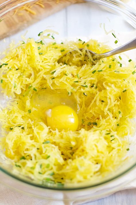 in Leftover Spaghetti Squash, Leftover Spaghetti, Hashbrown Recipes, Spaghetti Squash Recipes, Hash Browns, Paleo Dinner, Squash Recipes, Spaghetti Squash, Veggie Dishes