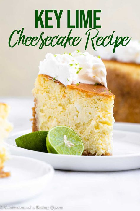 Key Lime Cheesecake Recipe, Vanilla Bean Cheesecake, Cheesecake Oreo, Key Lime Cheesecake, Cheesecake Toppings, Easy Gluten Free Desserts, Lime Cheesecake, Cheesecake Filling, Cheesecake Desserts