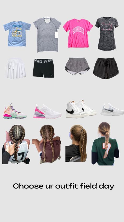 Field Day Outfits, Feild Day, Day Fits, School Field, Outfits For School, Day Outfits, Casual School Outfits, Cute Outfits For School, Field Day