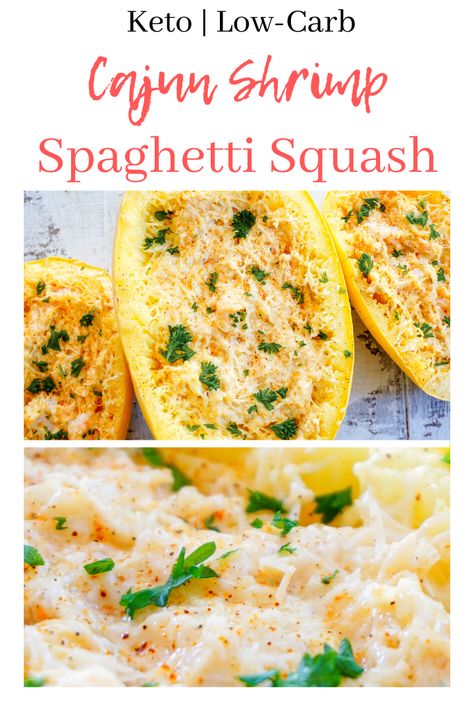 Shrimp With Spaghetti Squash, Cajun Spaghetti Squash, Spaghetti Squash Shrimp Recipes, Salmon And Spaghetti Squash, Spaghetti Squash Recipes With Shrimp, Shrimp And Spaghetti Squash, Spaghetti Squash With Shrimp, Shrimp And Spaghetti, Spaghetti Squash Dinner