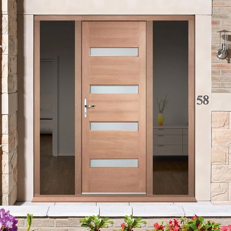 External Doors - Wooden, Glazed, Front, Back, Double Doors, UK Front Doors Uk, External Wooden Doors, Mahogany Doors, Hardwood Doors, Shed Colours, Basement Apartment, Wooden Front Doors, Front Entry Doors, External Doors