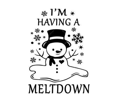 I’m Having A Meltdown SVG for Cricut and Silhouette. Snowman SVG file. You can use these SVG Files for both PERSONAL and COMMERCIAL purposes. Check the Help Center “license” section for more information. THIS IS A DIGITAL DOWNLOAD ONLY NO PHYSICAL ITEM WILL BE SHIPPED INSTANT DOWNLOAD IN A ZIP FILE 📁 1 SVG file ... Snowman Svg, Club Card, American Flag Background, Art Deco Patterns, Christmas Svg Files, Laser Cut Sign, Svg For Cricut, Kawaii Halloween, Kids Coloring Books