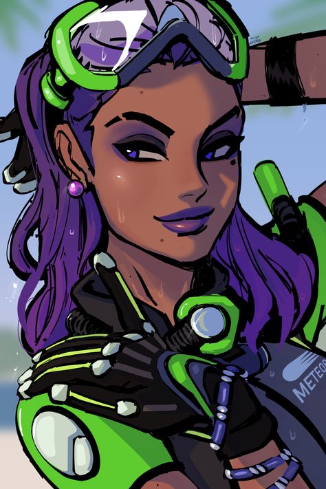 Wallpaper Overwatch, Sombra Overwatch, Overwatch Wallpapers, Fandom Drawing, Overwatch Fan Art, Overwatch 2, Overwatch, Cute Icons, Get Ready