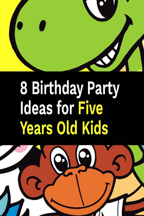 A post that will help you find the best theme for your soon-to-be five years old. The post listed 8 fantastic party themes for your toddler, including Luau, Angry Bird, and Alice in Wonderland. It also includes product suggestions and relevant resources.   #kidsbirthdaypartyideas #fifthbirthdayparty #affordablebirthdayparty #birthdaypartyideas #kidsbirthdaypartyplanning #partyideasforkids #partyorganizing #kidsbirthdaycelebration #burgdetfriendlypartyideas 8 Birthday Party Ideas, Five Year Old Birthday Theme, Monkey Birthday Parties, Bird Birthday Parties, 8 Birthday, Luau Birthday Party, Monkey Birthday, Bird Birthday, Art Birthday Party