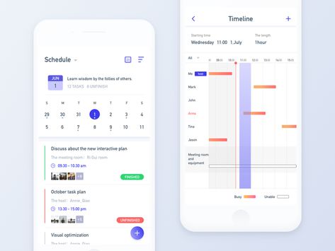 Schedule by Annie_Qiao Schedule App, Ux Design Principles, Scheduling App, Good Advertisements, Calendar App, Mobile Ui Design, App Design Inspiration, App Interface, Mobile App Ui