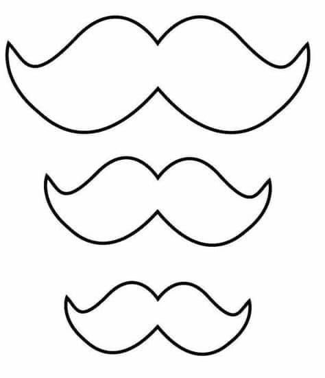 Mustache Diy, Mustache Template, Royal Icing Templates, Fake Mustaches, Arte Van Gogh, Ideas Navidad, Rock Painting Designs, Painting Designs, Rock Painting