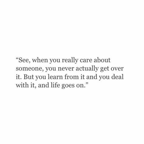 Getting Over Someone, Getting Over, Words Worth, Instagram Analytics, Quotes About Moving On, Deal With It, Heart Quotes, Wonderful Words, Amazing Quotes