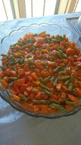 Sweet And Sour Carrot Salad, Sweet And Sour Pasta Salad, Green Beans And Carrots Recipes, Sweet And Sour Carrots Recipe, African Salad Recipes, South African Salad Recipes, Curry Pasta Salad, Koeksisters Recipe, Sour Recipes