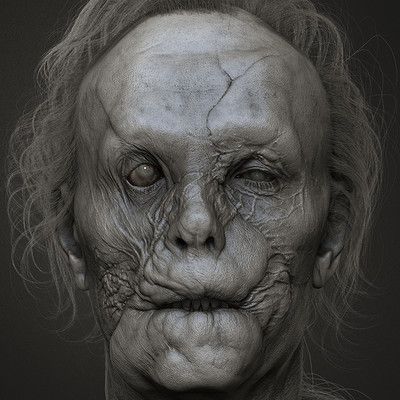 ArtStation - Lycan Elder, adam skutt Mason Verger, Fx Makeup, Samana, Oc Ideas, Maquillage Halloween, Arte Horror, Cthulhu, Creature Design, Horror Art