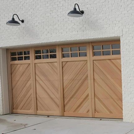 Wood | AGDS American Garage Door, Wooden Garages, American Garage, Wooden Garage Doors, Best Garage Doors, Garage Door Styles, Garage Door Makeover, Wood Garage Doors, Andermatt