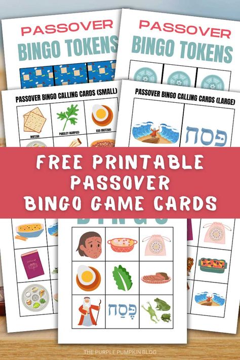 Celebrate Passover with a twist this year using our free printable Passover Bingo Cards! These cards are filled with educational and fun symbols related to the holiday, perfect for family, friends, and community gatherings. Engage kids and adults alike with this unique take on a classic game. From the plagues of Egypt to Moses crossing the Red Sea, explore the rich history of Passover in a fun way. Enhance your holiday by visiting The Purple Pumpkin Blog for the free printable. Moses Crossing The Red Sea, Unique Margarita Recipes, The Plagues Of Egypt, Fun Symbols, Shark Party Foods, Summer Rum Cocktails, Luau Party Food, Crossing The Red Sea, New Year's Eve Crafts