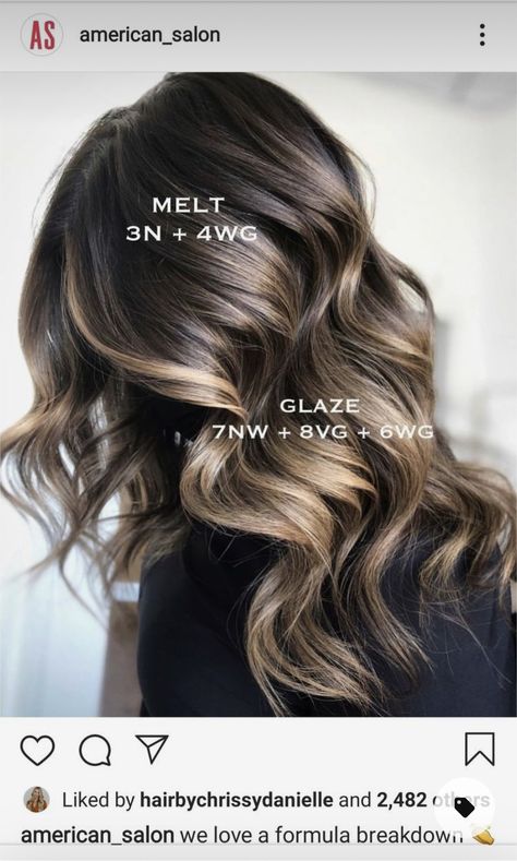 Mocha Brunette Balayage, Fall Toner For Blondes, Mushroom Hair Color Formula, Partial Foil Placement, Dark Hair With Ash Blonde Highlights, Shadow Root Brown To Blonde, Hairstylist Ideas, Redken Shade, Redken Formulas