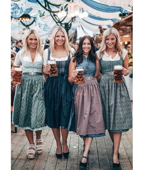 Oktoberfest Women Outfit, German Drindle, German Outfits Women, Oktoberfest Outfit Women, Octoberfest Outfits, Octoberfest Costume, Drindl Dress, Octoberfest Party, German Pastries