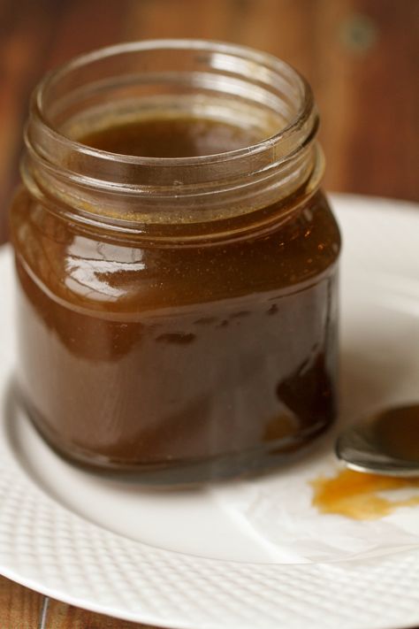 No need to buy caramel sauce – make your own! This simple recipe is quick and delicious and perfect for your ice cream. @icbinotbutter Pomegranate Molasses Dressing, Middle Eastern Style, Superbowl Sunday, Homemade Caramel Sauce, Homemade Condiments, Pomegranate Molasses, Homemade Caramel, Sweet Sauce, Marketing Funnel