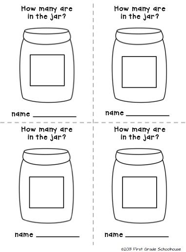 Estimation Jar Math Center  I always like to have math centers available for my students both as an assigned/choice center and also for early finishers. I created an estimation jar center that is easy to prep and change throughout the school year. I put a variety of objects into an estimation jar. Students can go to the center and estimate how many objects are in the jar. It's fun to change out the objects to go with a topic of study season of the year or a holiday.  The estimation recording... Estimation Station, Guessing Jar, Family Math Night, Early Years Maths, Math Night, Classroom Freebies, Math Counting, Numeracy, 1st Grade Math