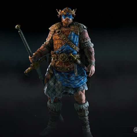 For Honor Highlander Vikings #forhonor #xbox #pc #ps4 For Honor Highlander Art, Highlander For Honor, Raider For Honor, For Honor Armor, For Honor Viking, Viking Character, Viking Armor, Celtic Warriors, Ghost Recon