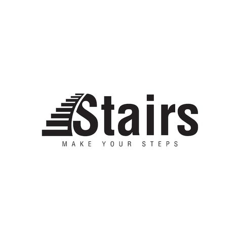 Stairs logo design concept success steps... | Premium Vector #Freepik #vector #stairs-logo #step-logo #success-logo #up-logo Scale Logo Design, Stairs Logo Design, Steps Logo Design, Step Logo Design, Steps Logo, Success Logo Design, Success Steps, Success Logo, Logo Design Infographic