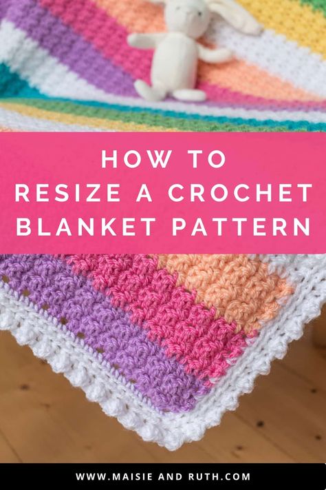 Crochet Kids Blanket, Creative Thoughts, Crochet Blanket Pattern, Crochet Tutorials, Helping Hand, Crochet Round, Blanket Sizes, Crochet Granny, Crochet For Kids