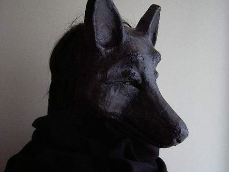 Werewolf Scary, Maskerade Mask, Animal Farms, Mask Paper Mache, Mask Wolf, Mask Creepy, Mask Scary, Mask Paper, Paper Mache Mask