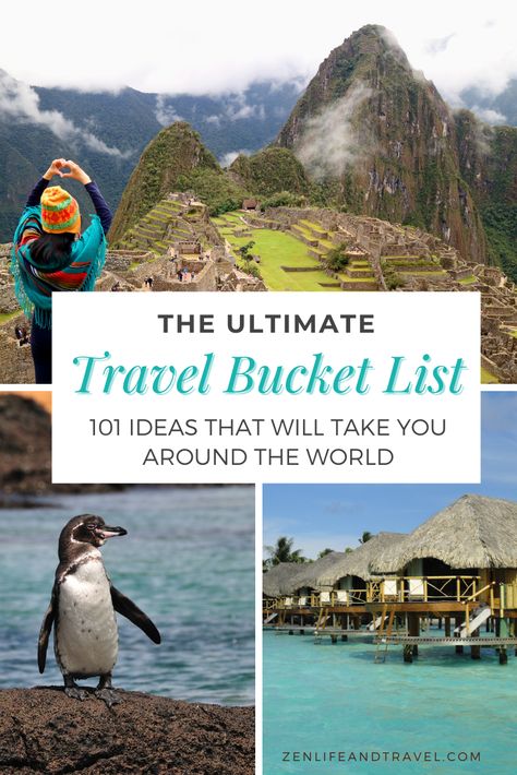 Travel Countries Bucket Lists, Bucket List Travel The World, World Travel Itinerary, Caribbean Bucket List, Ultimate Travel Bucket List, Bucket List Locations, Bucket List Vacation Ideas, South America Bucket List, Bucket List Experiences