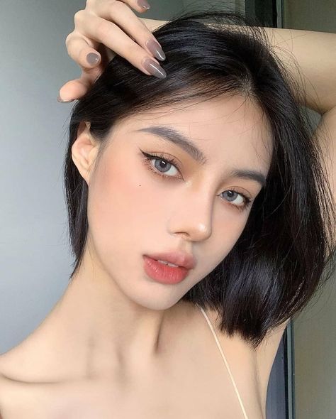 Makeup Ala Korea, Makeup Asia, Soft Make-up, Makeup Ulzzang, Koleksi Makeup, Makeup 2024, Korean Natural Makeup, Asian Makeup Looks, Korean Makeup Look