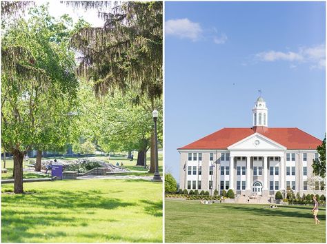 James Madison University Quad during spring White Graduation Dresses, White Dresses Graduation, James Madison University, Three Best Friends, Graduation Portraits, Shenandoah Valley, James Madison, Graduation Dresses, Camping Spots