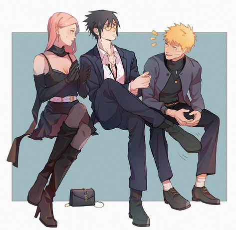 Naruto Team 7 Cute, Naruto X Sakura X Sasuke, Naruto Team 7 Fanart, Team Seven Naruto, Team 7 Fanart, Team 7 Naruto, Naruto And Sakura, Naruto Team 7, Naruto Fanart