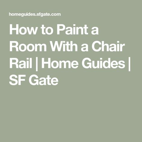 Painting A Room With A Chair Rail, Two Toned Walls With Chair Rail Dining Room, Bedroom Chair Rail Paint Ideas, Dining Room With Chair Rail Paint Ideas, Bedroom With Chair Rail, Painted Chair Rail, Chair Rail Ideas Dining Room, Paint Colors With Chair Rail, Chair Rail Paint Ideas