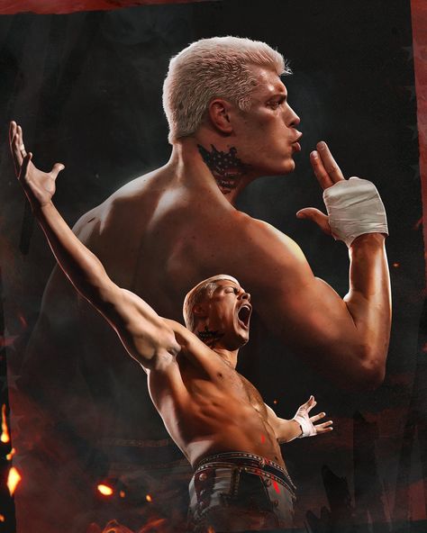 (1) Daniel Martinez on X: "The American Nightmare, Cody Rhodes 🎨 #WrestlemaniaXL https://t.co/BwJG1gcsLn" / X Wwe Cody Rhodes, American Nightmare, Cody Rhodes, Wwe Superstars, Rhodes, Wwe, Mood Board, Wrestling, Stars