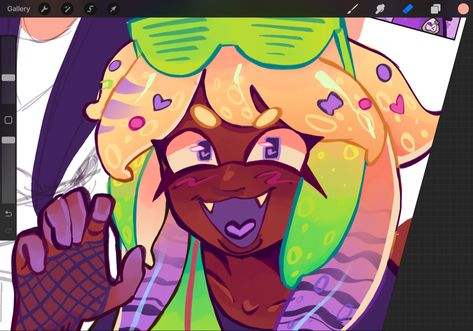 Zepn1 Art, Splatoon Art, Original Character, Splatoon, Art Stuff, Art Inspo, Art Style, Hobbies, Nintendo