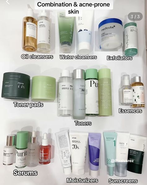 Face Care For Combination Skin, Skincare Products For Combo Skin, Skincare Products Recommendations, Skincare For Redness Faces, Skincare Combination Skin, Skincare Products For Combination Skin, Skin Care Combo, Combination Skin Routine, Skincare For Combination Skin