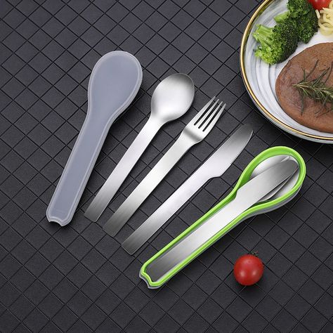 Smarter Shopping, Better Living! Aliexpress.com Cheap Dinnerware Sets, Portable Dishwasher, Travel Utensils, Stainless Steel Cutlery, Spoon Fork, Stainless Steel Flatware, Tableware Set, Utensil Set, Spoon Set