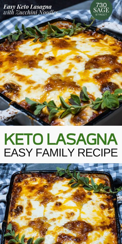 Ground Beef Mozzarella, Zucchini Ground Beef, Easy Keto Lasagna, Keto Lasagna Recipe, Keto Lasagne, Keto Italian, Pizza Lasagna, Cheese And Tomato, Keto Lasagna