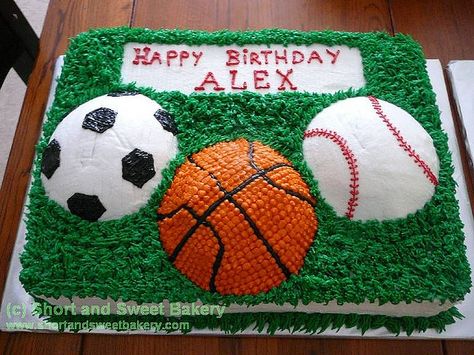 multi-family member cake | Recent Photos The Commons Getty Collection Galleries World Map App ... Sports Birthday Cakes, Sports Cake, Sports Themed Cakes, Sports Theme Birthday, Birthday Cake Pictures, Sports Birthday Party, Sport Cakes, Sports Birthday, Themed Birthday Cakes