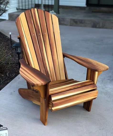 Cottage Chairs, Wood Adirondack Chairs, Cedar Lumber, Wood Rocking Chair, Cheap Chairs, Chair Dimensions, Adirondack Chairs, Western Red Cedar, Cool Chairs