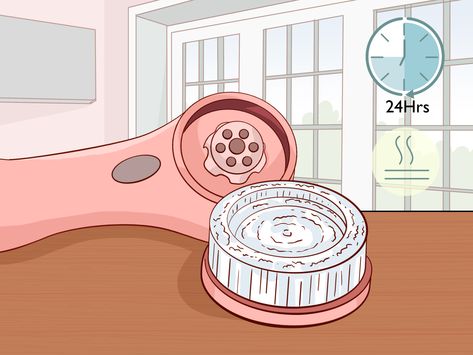 3 Simple Ways to Clean a Face Cleansing Brush - wikiHow Deep Clean Face, Face Cleanser Brush, Silicone Face Brush, Face Cleaning Brush, Face Cleansing Brush, Facial Brush Cleanser, Face Wash Brush, Face Brush Cleansing, Community Hospital