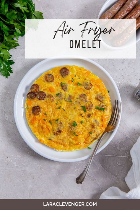 Air Fryer Omelette Air Fryer Omelette, Egg Omelette Recipe, Multi Cooker Recipes, Large Air Fryer, Pc Ideas, Multi Cooker, Light Breakfast, Air Fry Recipes, Fry Recipes