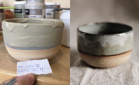 Iron Luster Glaze, Pottery Cafe, Glaze Combinations, Ceramic Art Sculpture, Amaco Glazes, Ceramic Glaze Recipes, Organic Ceramics, Pottery Handbuilding, Ceramic Techniques