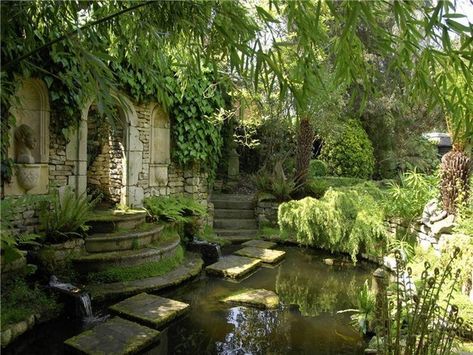 Bog Garden, Garden Idea, Italian Garden, Have Inspiration, Home Landscaping, Back Gardens, Community Gardening, Garden Cottage, Small Gardens