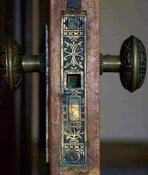 Door Knobs And Knockers, Old Door, Brass Door, Beautiful Doors, Door Knockers, The Doors, Door Knobs, House Inspiration, Door Handle