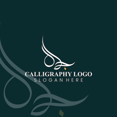 Arabic calligraphy logo design calligrap... | Premium Vector #Freepik #vector #islamic #arabic #calligraphy #logo-design Arabic Logo Design, Arabic Calligraphy Logo, Calligraphy Logo Design, Islamic Logo, Islamic Arabic Calligraphy, Calligraphy Names, Calligraphy Name, Calligraphy Logo, Islamic Calligraphy Painting