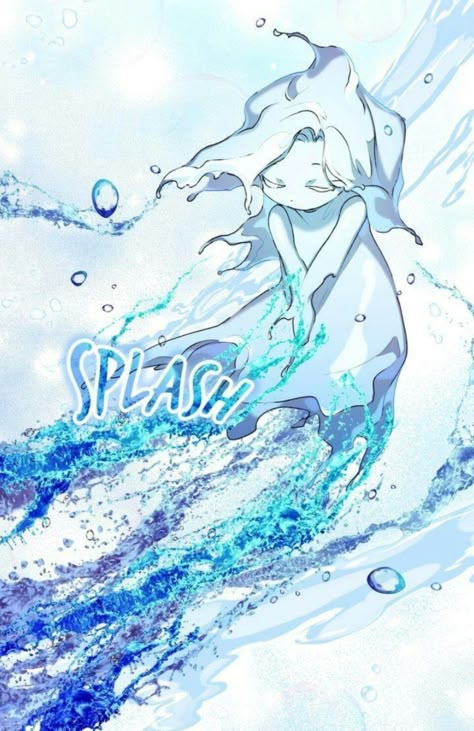 Water Spirit Character Design, Water Spirit Art, Infinite Dendrogram, Magic Reference, Goddess Of Water, Genshin Oc, Dragon Artwork Fantasy, Water Spirit, Spirited Art