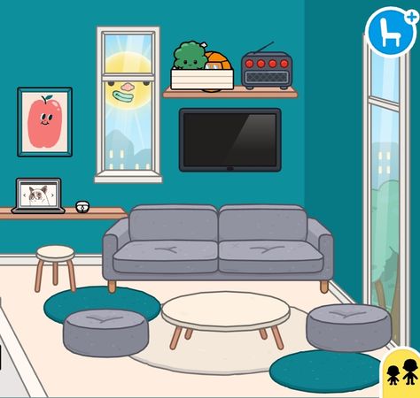 Taca Boca Room Ideas Free, Free Living Room Toca Boca, Free Toca Boca House Ideas Living Room, Free Toca Boca Living Room Ideas, Toca Boca Life World House Ideas Free Living Room, Tocaboca Living Room, Toca Boca Room Ideas Free Living Room, Toca Boca Free House Ideas Living Room, Toca Boca Living Room Ideas Free