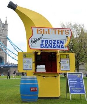 There's always money in the banana stand. Maeby Funke, Food Stand Design, Banana Stand, Food Stand, Arrested Development, Food Stands, Fantasy Concept, Fantasy Concept Art, Frozen Banana