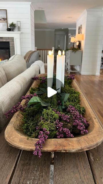 Home Decor Budget, Dough Bowl Centerpiece, Budget Home Decor, Cottage Home Decor, Bowl Centerpiece, Home Cottage, Budget Decor, Farmhouse Decorating, Cottage Home